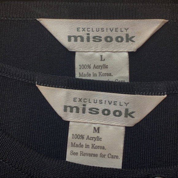 Mistook 2 Piece Black Sweater Set - Picture 6 of 7